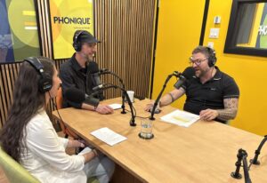 Phonique studio enregistrement laval dominic arpin ordre podcast balado fréquences et images